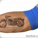 Csodálatos Vintage motorkerékpár alkar tetoválás - Tattooimages.biz w