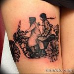 Fotó a motorkerékpár tetoválásról 2018.10.27. №054 - motorkerékpár tetoválás fotó -
