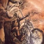 Fotó a motorkerékpár tetoválásról 2018.10.27. №066 - motorkerékpár tetoválás fotó -