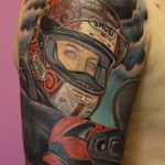 Fotó a motorkerékpár tetoválásról 2018.10.27. №068 - motorkerékpár tetoválás fotó -