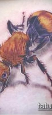 Снимка на татуировка на мравка (значение) - пример за интересна рисунка на татуировка - 039