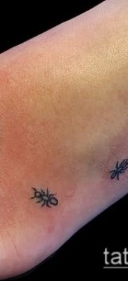 Снимка на татуировка на мравка (значение) - пример за интересна рисунка на татуировка - 033