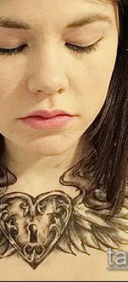 fotó a tetoválásról a mellkason (jelentése) - példa egy érdekes tetoválási tervre - 117