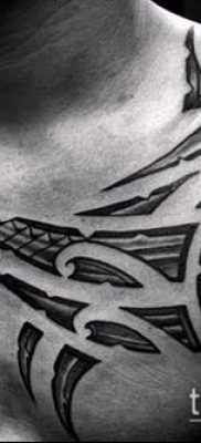 fotó a tetoválásról a mellkason (jelentése) - példa egy érdekes tetoválási tervre - 109