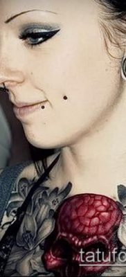 fénykép a tetoválásról a mellkason (jelentése) - egy példa egy érdekes tetoválási tervre - 103