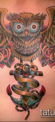 fotó a tetoválásról a mellkason (jelentése) - példa egy érdekes tetoválási tervre - 085