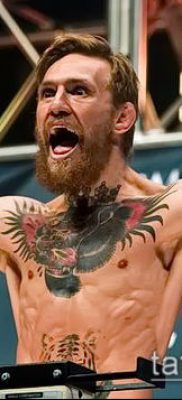 fotó a tetoválásról a mellkason (érték) - példa egy érdekes tetoválási tervre - 067