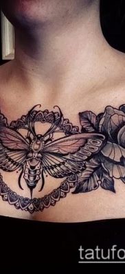 fotó a tetoválásról a mellkason (jelentése) - példa egy érdekes tetoválási rajzra - 030