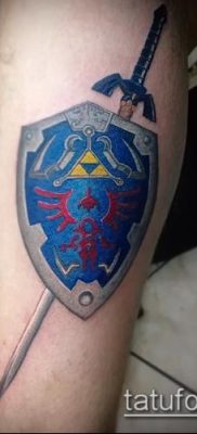 borjú tetoválás fotó (jelentése) - példa egy érdekes tetoválási tervre - 065