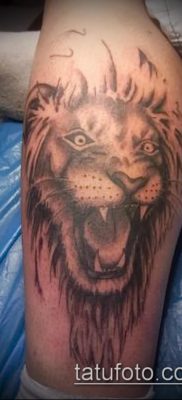 borjú tetoválás fotó (jelentése) - példa egy érdekes tetoválási tervre - 058