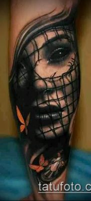 borjú tetoválás fotó (jelentése) - példa egy érdekes tetoválási tervre - 054