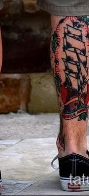 borjú tetoválás fotó (jelentése) - példa egy érdekes tetoválási tervre - 053