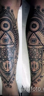 borjú tetoválás fotó (jelentése) - példa egy érdekes tetoválási tervre - 046