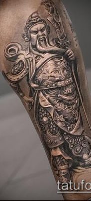 borjú tetoválás fotó (jelentése) - példa egy érdekes tetoválási tervre - 045