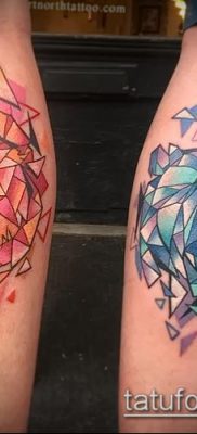 borjú tetoválás fotó (jelentése) - példa egy érdekes tetoválási tervre - 041