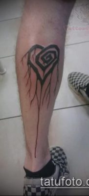 borjú tetoválás fotó (jelentése) - példa egy érdekes tetoválási tervre - 036