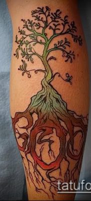 borjú tetoválás fotó (jelentése) - példa egy érdekes tetoválási tervre - 027