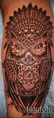 borjú tetoválás fotó (jelentése) - példa egy érdekes tetoválási tervre - 024