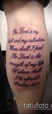 borjú tetoválás fotó (jelentése) - példa egy érdekes tetoválási tervre - 021