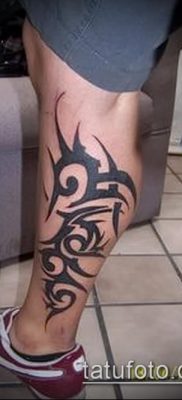 borjú tetoválás fotó (jelentése) - példa egy érdekes tetoválási tervre - 019