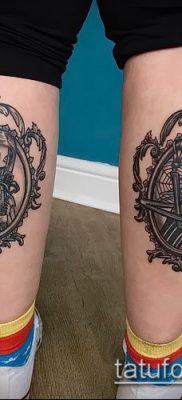 borjú tetoválás fotó (jelentése) - példa egy érdekes tetoválási tervre - 002