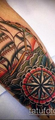 borjú tetoválás fotó (jelentése) - példa egy érdekes tetoválási tervre - 001