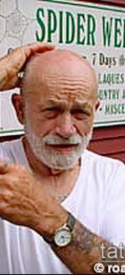 könyök tetoválás fotó (jelentése) - példa egy érdekes tetoválási rajzra - 054