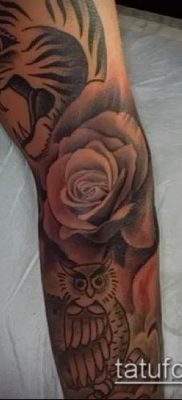 könyök tetoválás fotó (jelentése) - példa egy érdekes tetoválási rajzra - 053