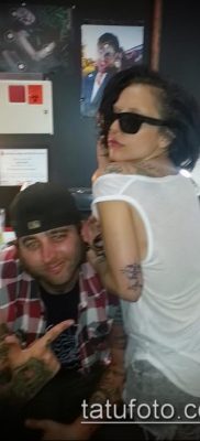 könyök tetoválás fotó (jelentése) - példa egy érdekes tetoválási rajzra - 049