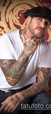 könyök tetoválás fotó (jelentése) - példa egy érdekes tetoválási rajzra - 041