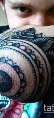 könyök tetoválás fotó (jelentése) - példa egy érdekes tetoválási rajzra - 035