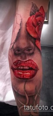 könyök tetoválás fotó (jelentése) - példa egy érdekes tetoválási rajzra - 025