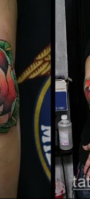 könyök tetoválás fotó (jelentése) - példa egy érdekes tetoválási rajzra - 023