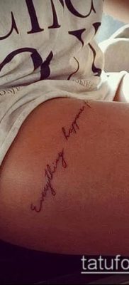 fotó tetoválásról a combon (jelentése) - példa rajz - 116