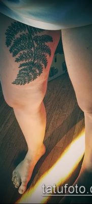 fotó tetoválásról a combon (jelentése) - példa rajz - 106