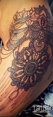 101. fotó tetoválásról a combon (jelentése) - példa rajz - 101