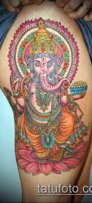 fotó tetoválásról a combon (érték) - példa rajz - 050