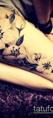 fotó tetoválásról a combon (érték) - példa rajz - 042