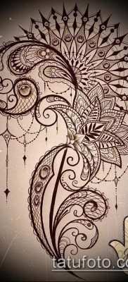 fotó tetoválásról a combon (érték) - példa rajz - 040