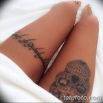 Fotó a tetoválásról a lábán 2018.11.26. №014 - fotó a lábról készült tetoválásról -