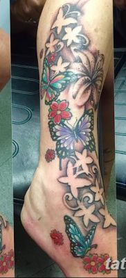 fotó a jobb lábán lévő tetoválásról 2018.04.16 -án №056 - tetoválás a jobb lábán - 37345346345