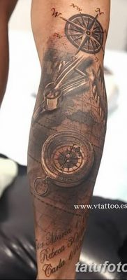 fotó a tetoválásról a jobb lábán, 2018.04.16., №073 - tetoválás a jobb lábán -