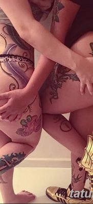 fotó a fenéken lévő tetoválásról, 2017. 09. 19 -én # 032 - tetoválás a fenéken -