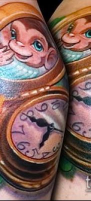 fotó egy nárcisz tetoválásról (Narcissus Tattoo) (érték) - példa rajz - 001