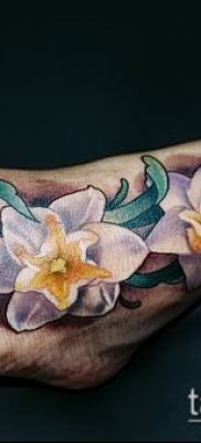 fotó egy nárcisz tetoválásról (Narcissus Tattoo) (érték) - példa rajz - 043