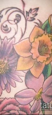 fénykép egy nárcisz tetoválásról (Narcissus Tattoo) (érték) - példa rajz - 037