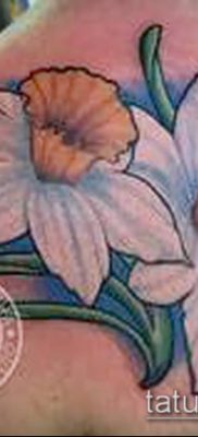 fénykép egy nárcisz tetoválásról (Narcissus Tattoo) (érték) - példa rajz - 031