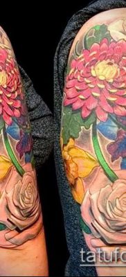 fotó egy nárcisz tetoválásról (Narcissus Tattoo) (érték) - példa rajz - 025