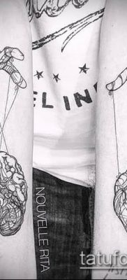 fotó egy tetováló szálról egy bábuval (tetoválás) (érték) - példa rajz - 020