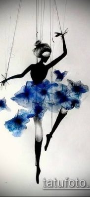 fotó egy tetováló szálról egy bábuval (tetoválás) (érték) - példa rajz - 019